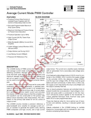 UC3848DW datasheet  